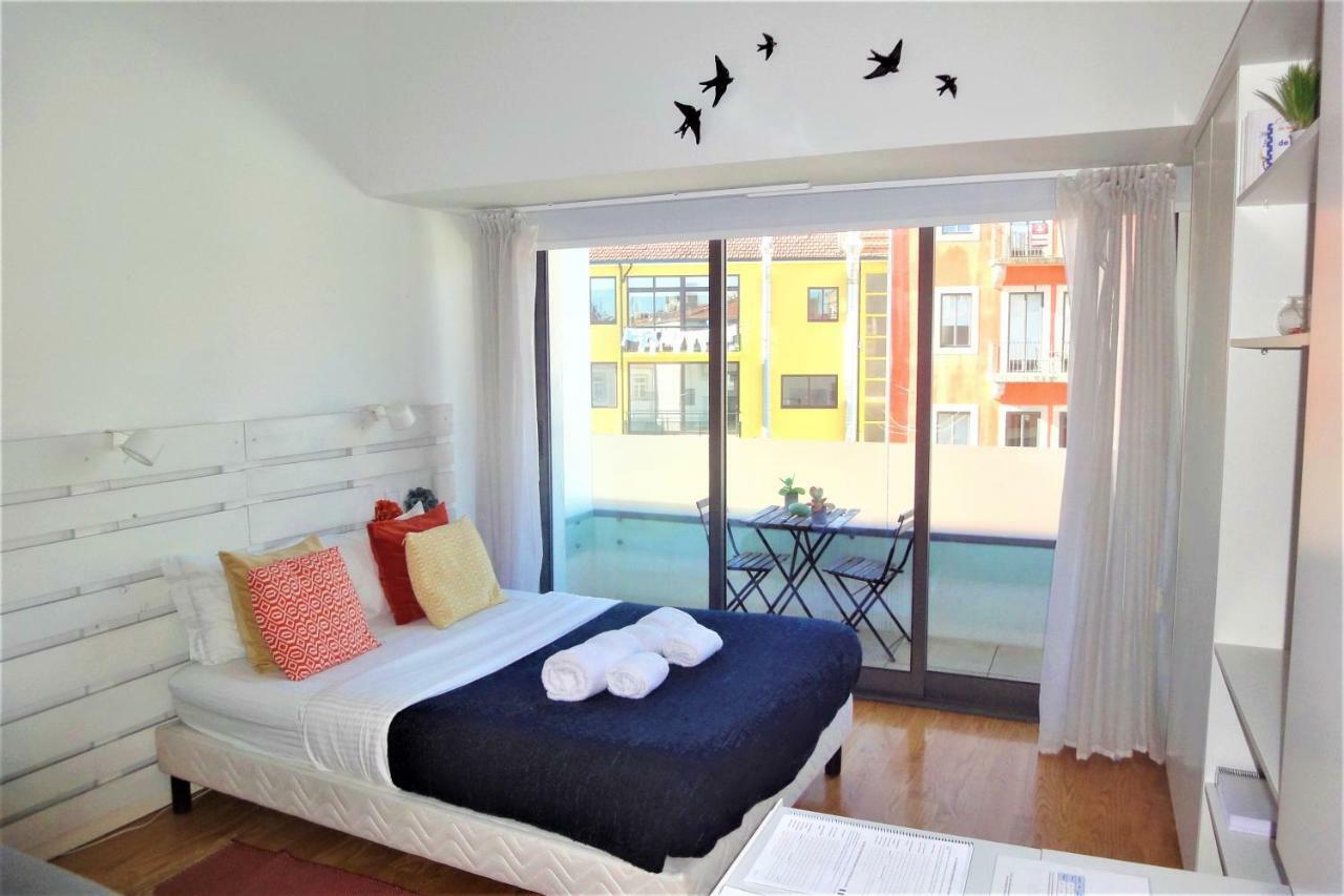 Porto Sunny Terrace Almada Lejlighed Eksteriør billede